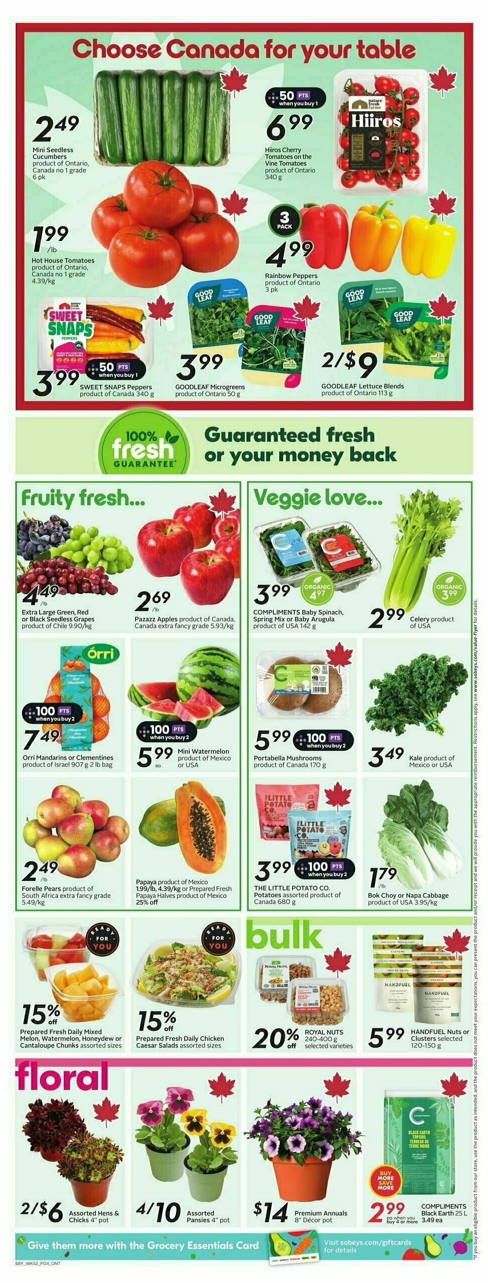 Sobeys Flyer from April 24