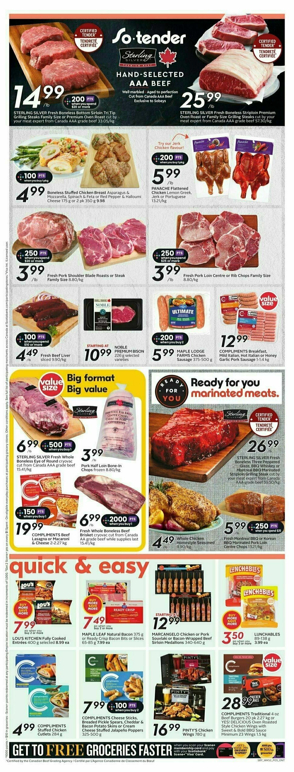 Sobeys Flyer from April 24