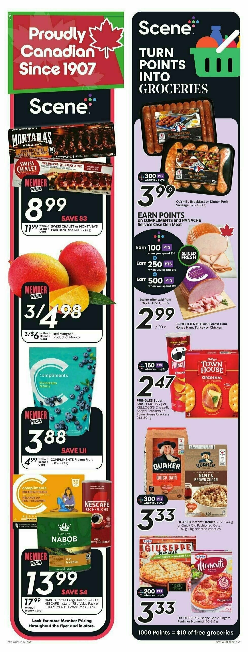 Sobeys Flyer from May 1