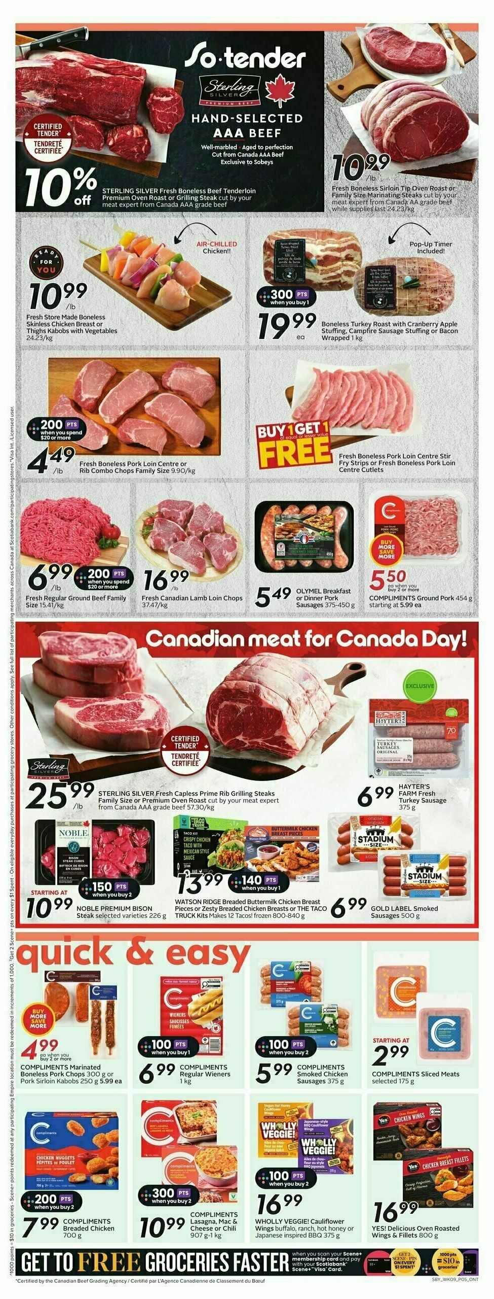Sobeys Flyer from June 26