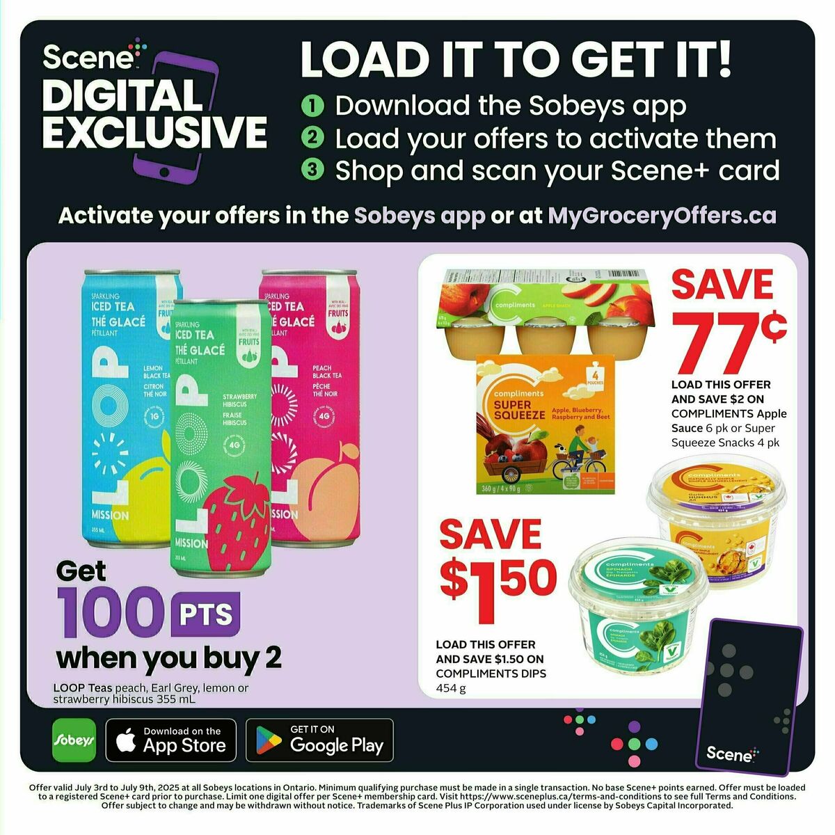 Sobeys Flyer from July 3