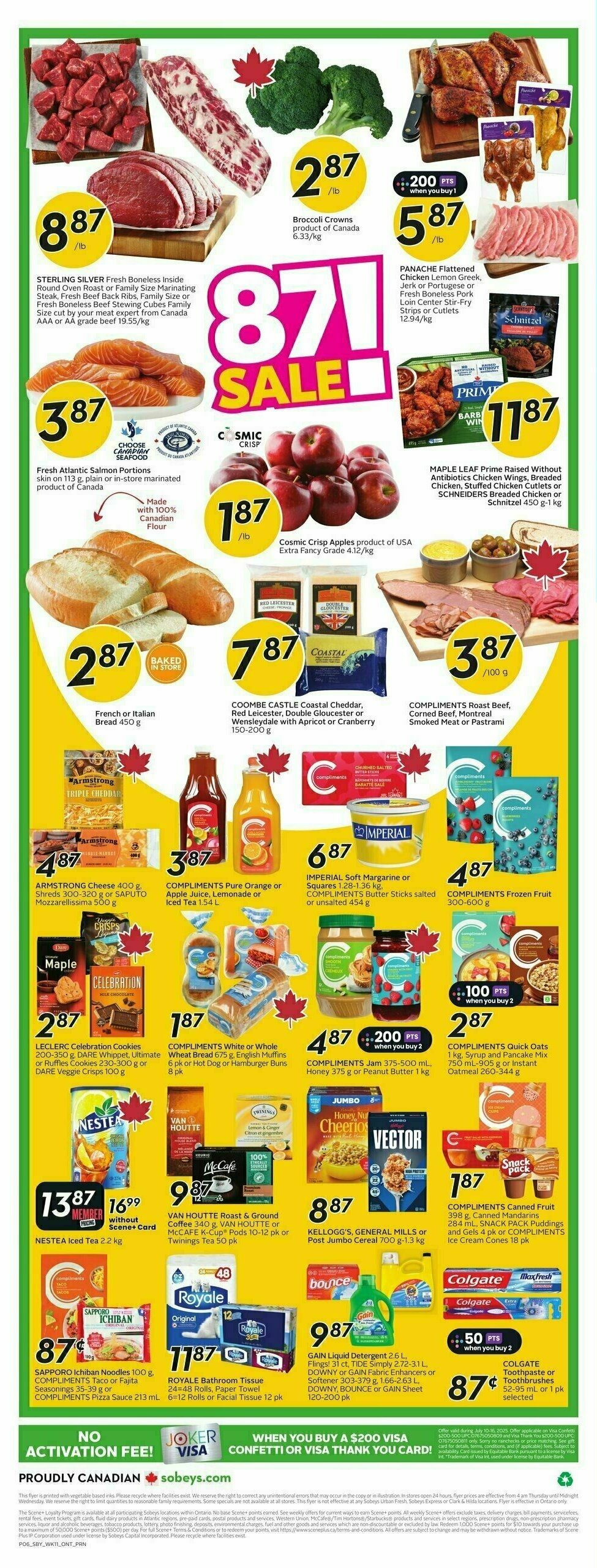 Sobeys Flyer from July 10