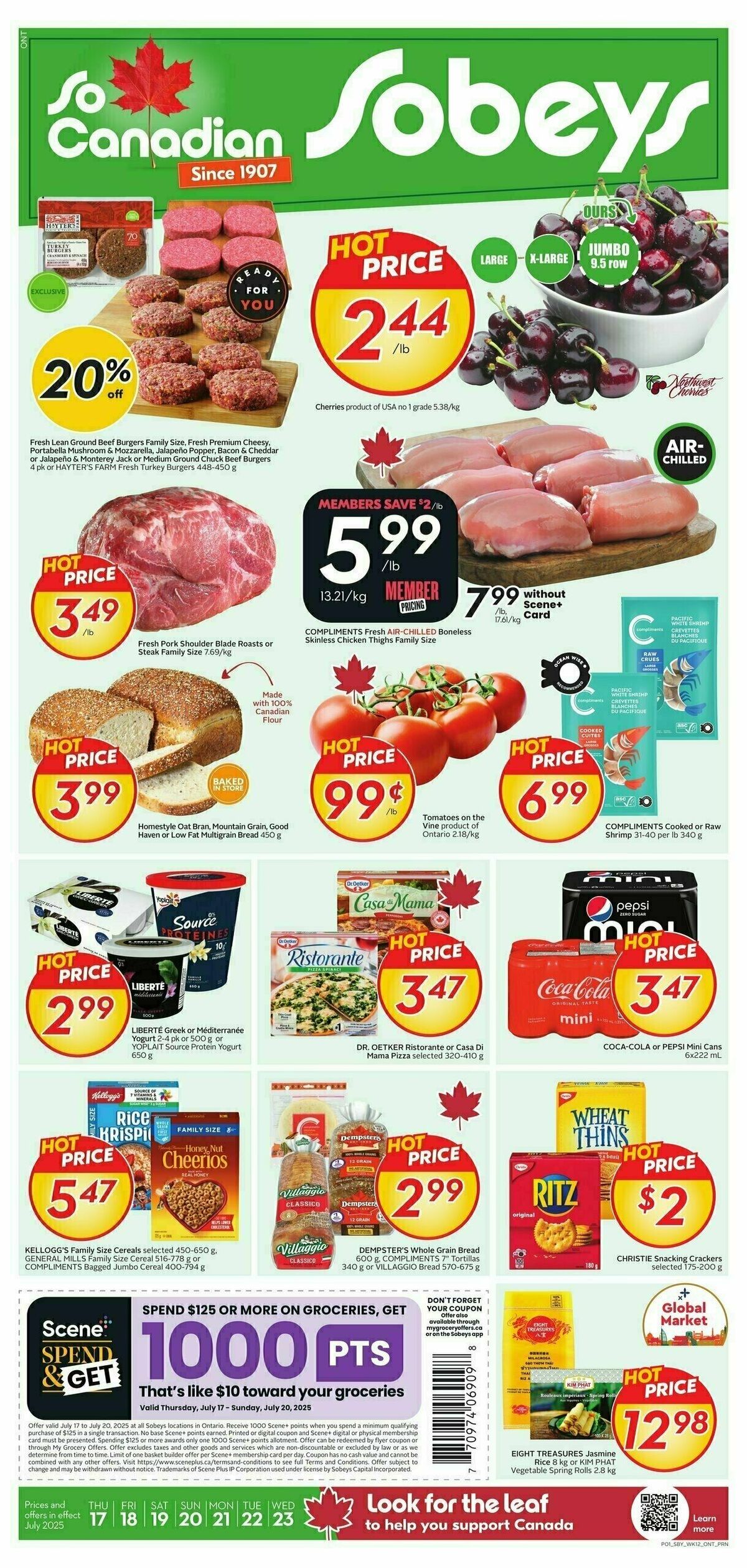 Sobeys Flyer from July 17