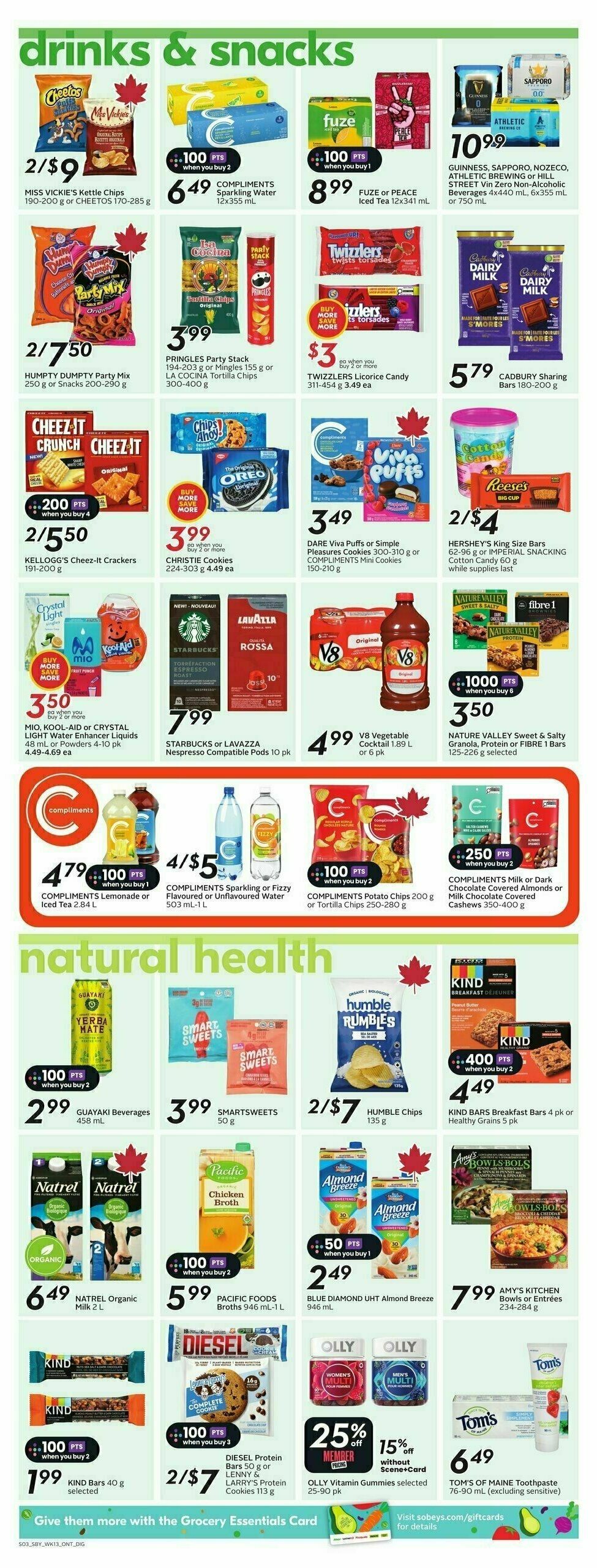Sobeys Flyer from July 24