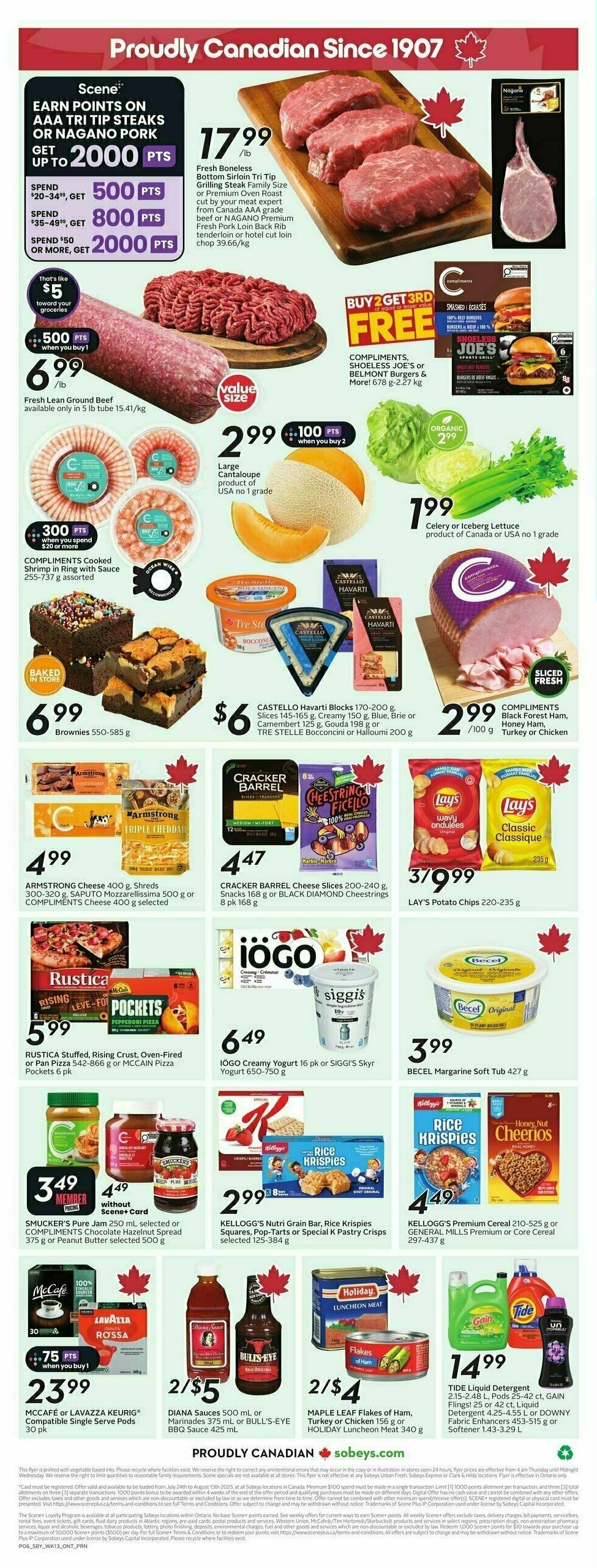 Sobeys Flyer from July 24