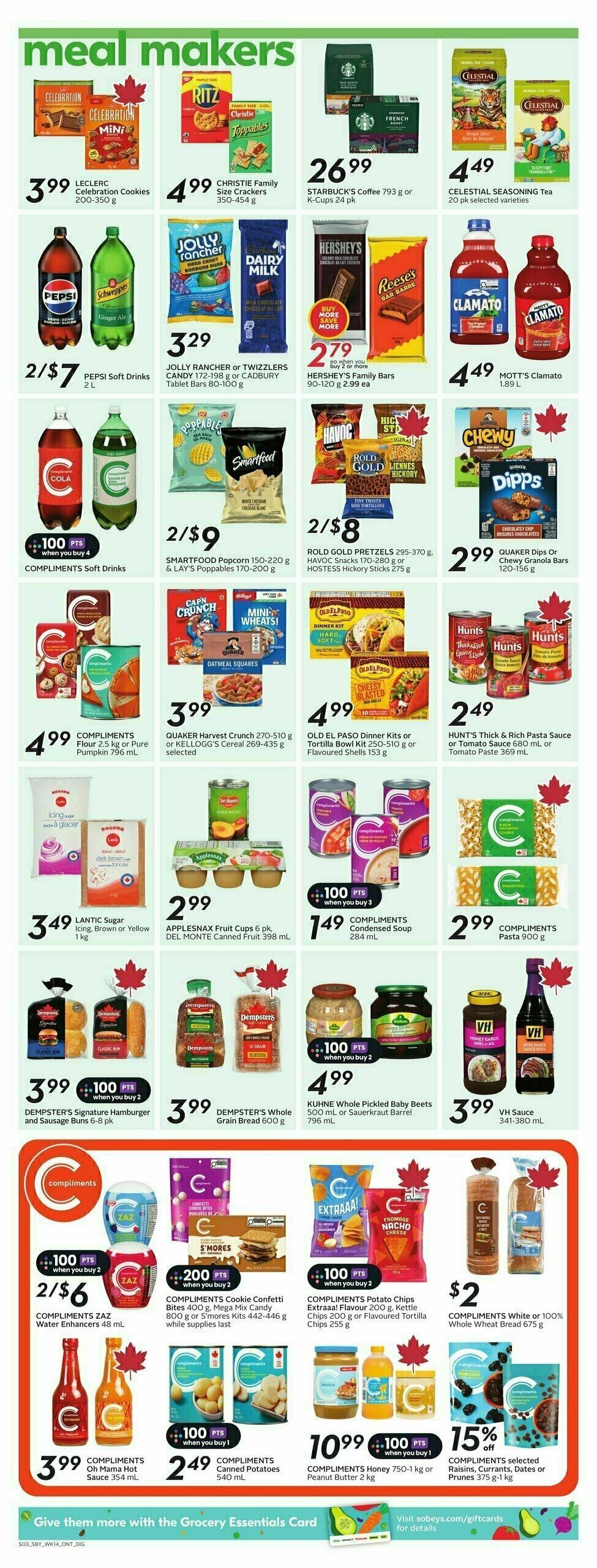 Sobeys Flyer from July 31