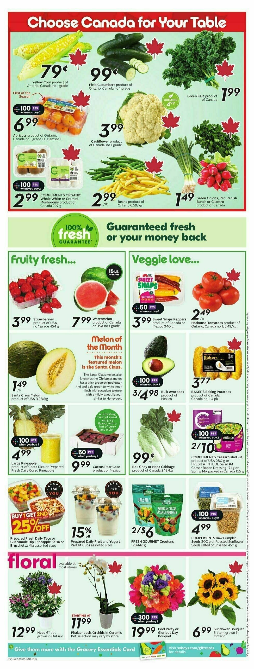 Sobeys Flyer from July 31