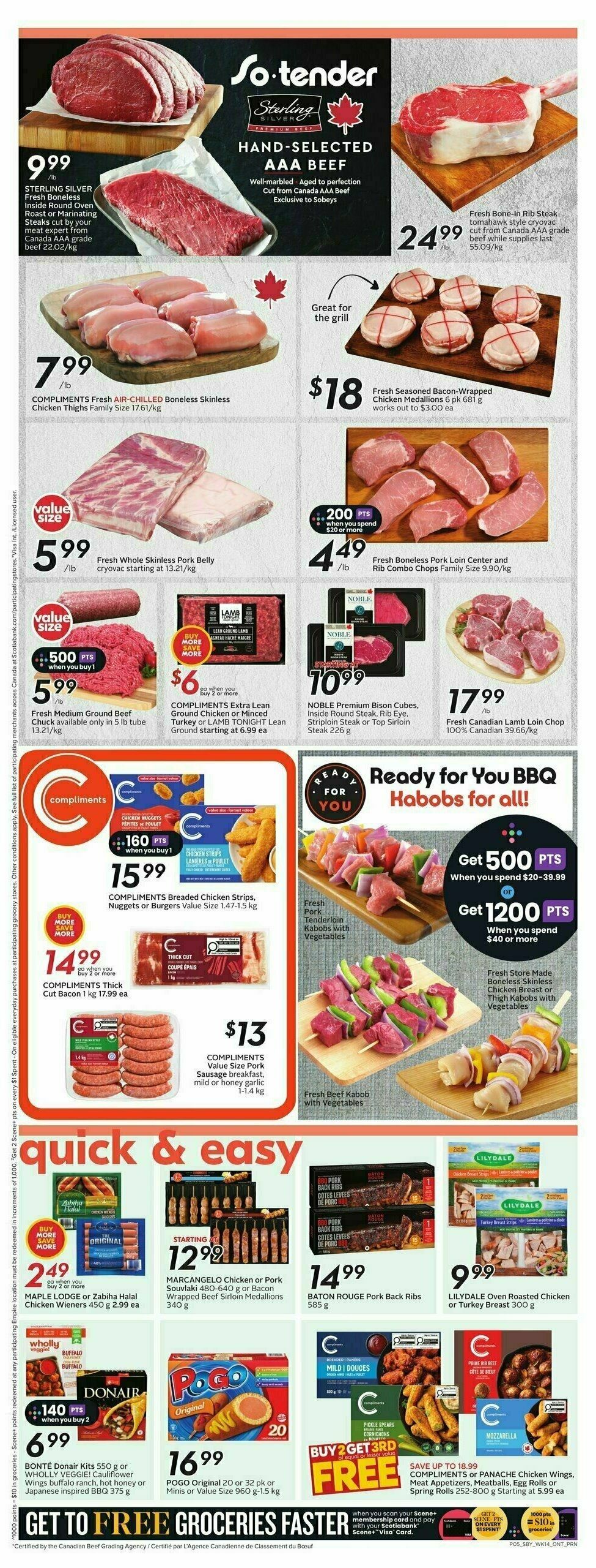Sobeys Flyer from July 31