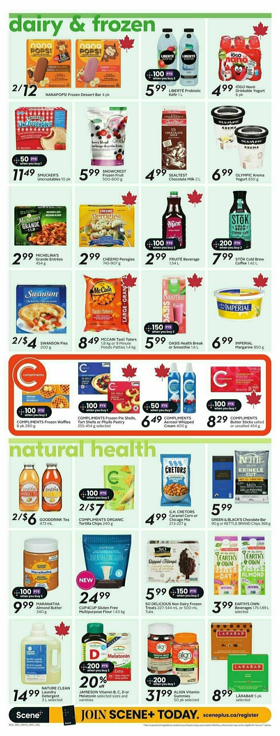 Sobeys Flyer from July 31