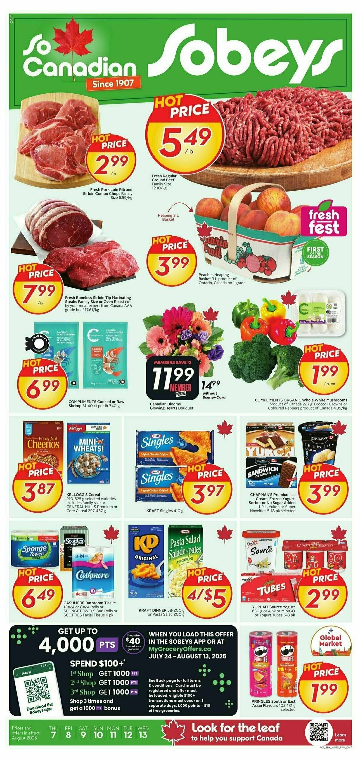 Sobeys Flyer from August 7