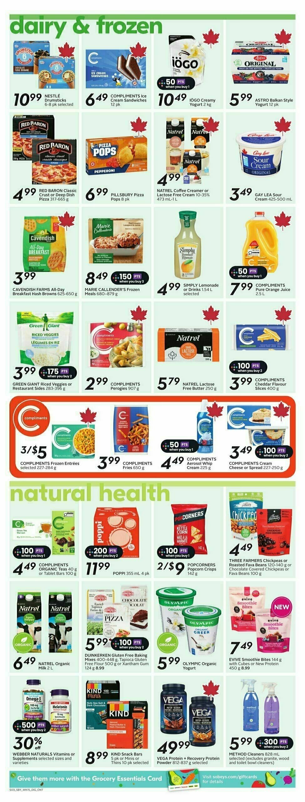 Sobeys Flyer from August 7
