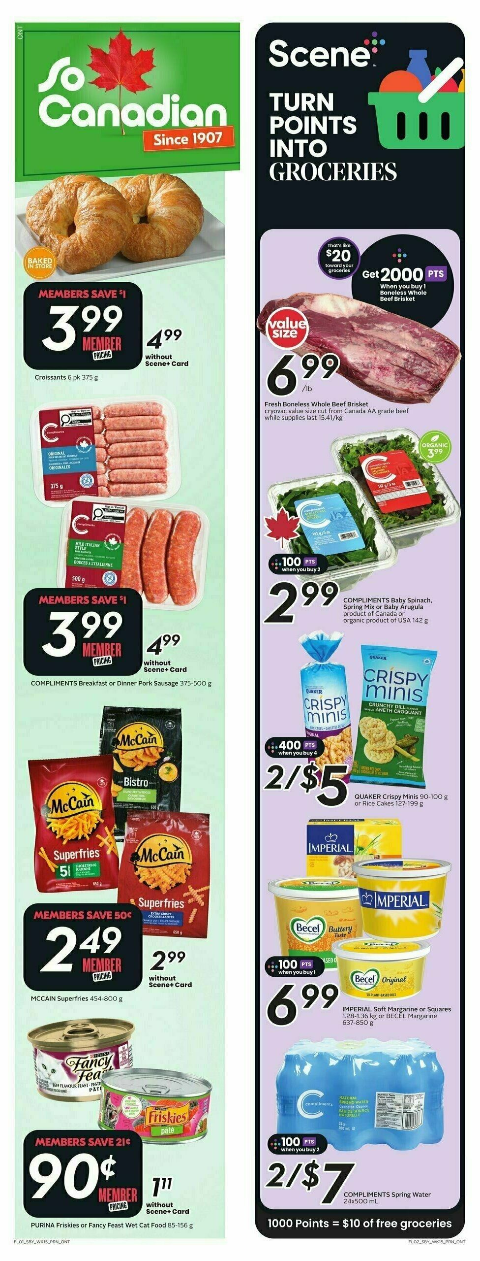 Sobeys Flyer from August 7