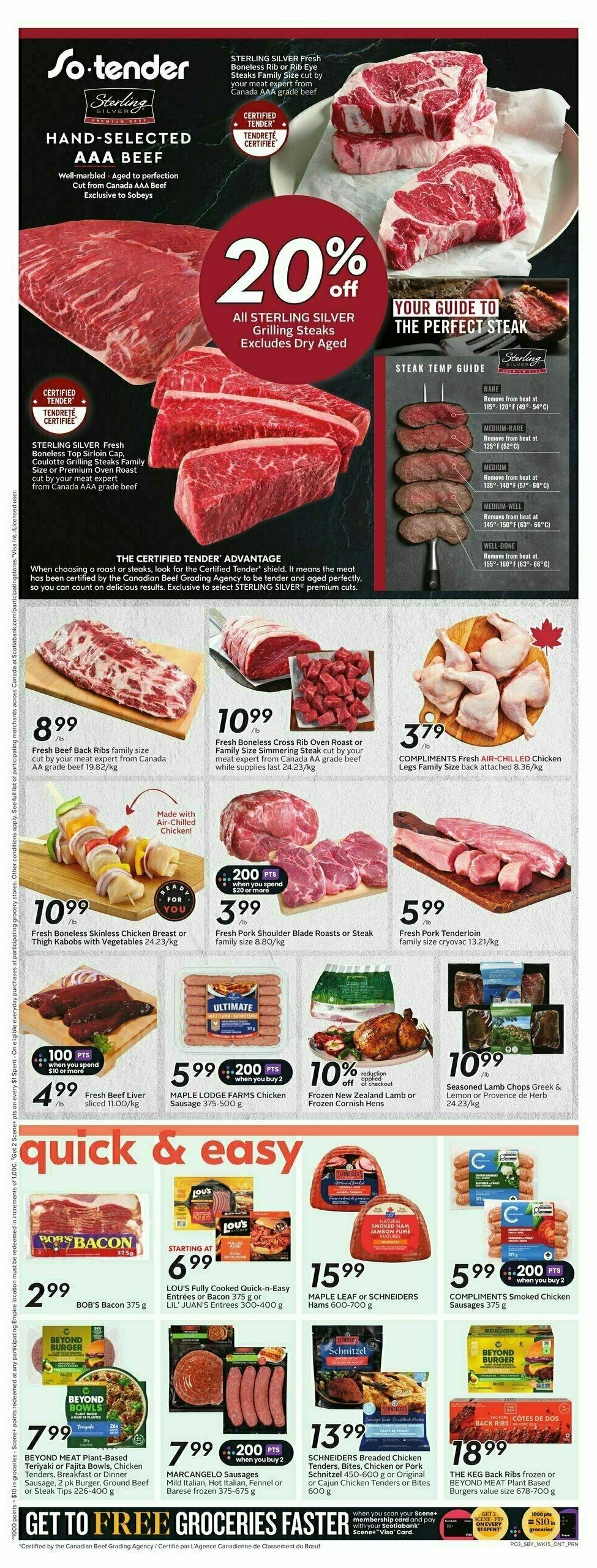 Sobeys Flyer from August 7