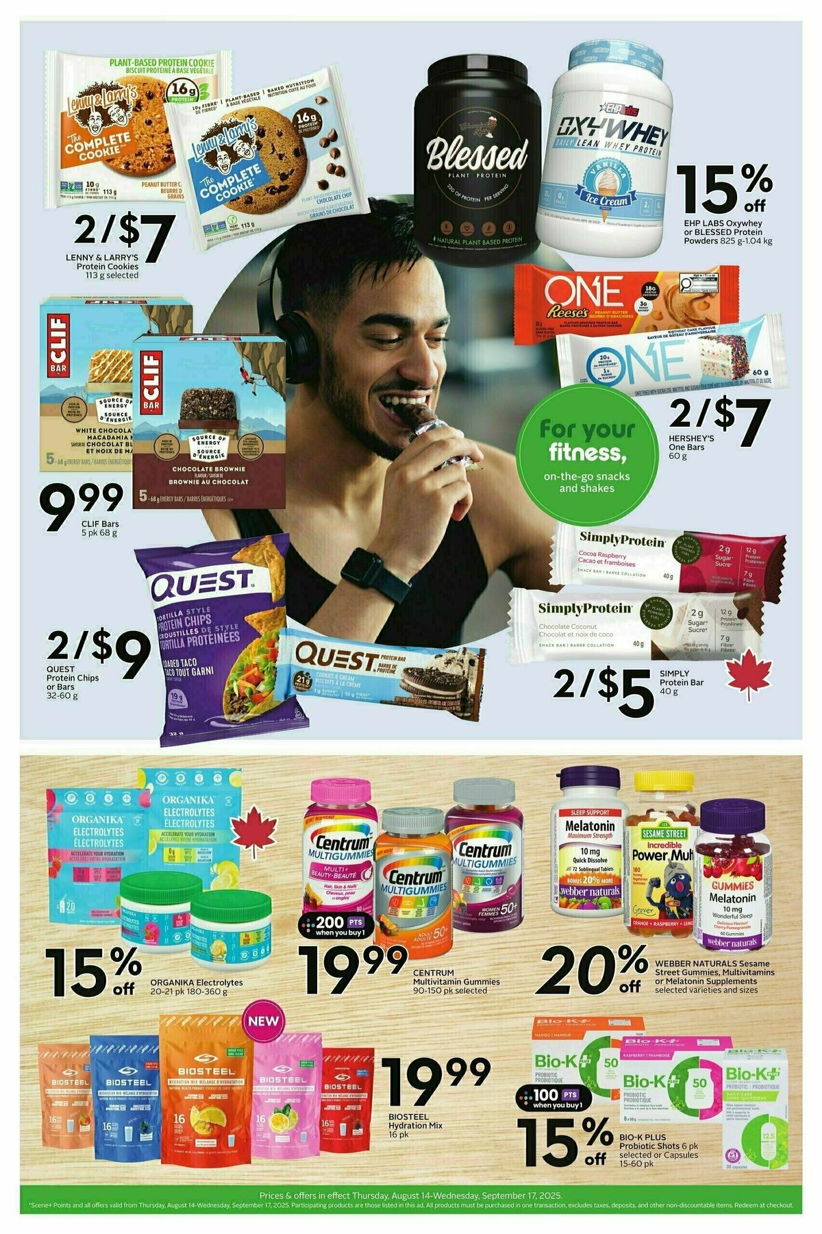 Sobeys Wellness Flyer from August 14