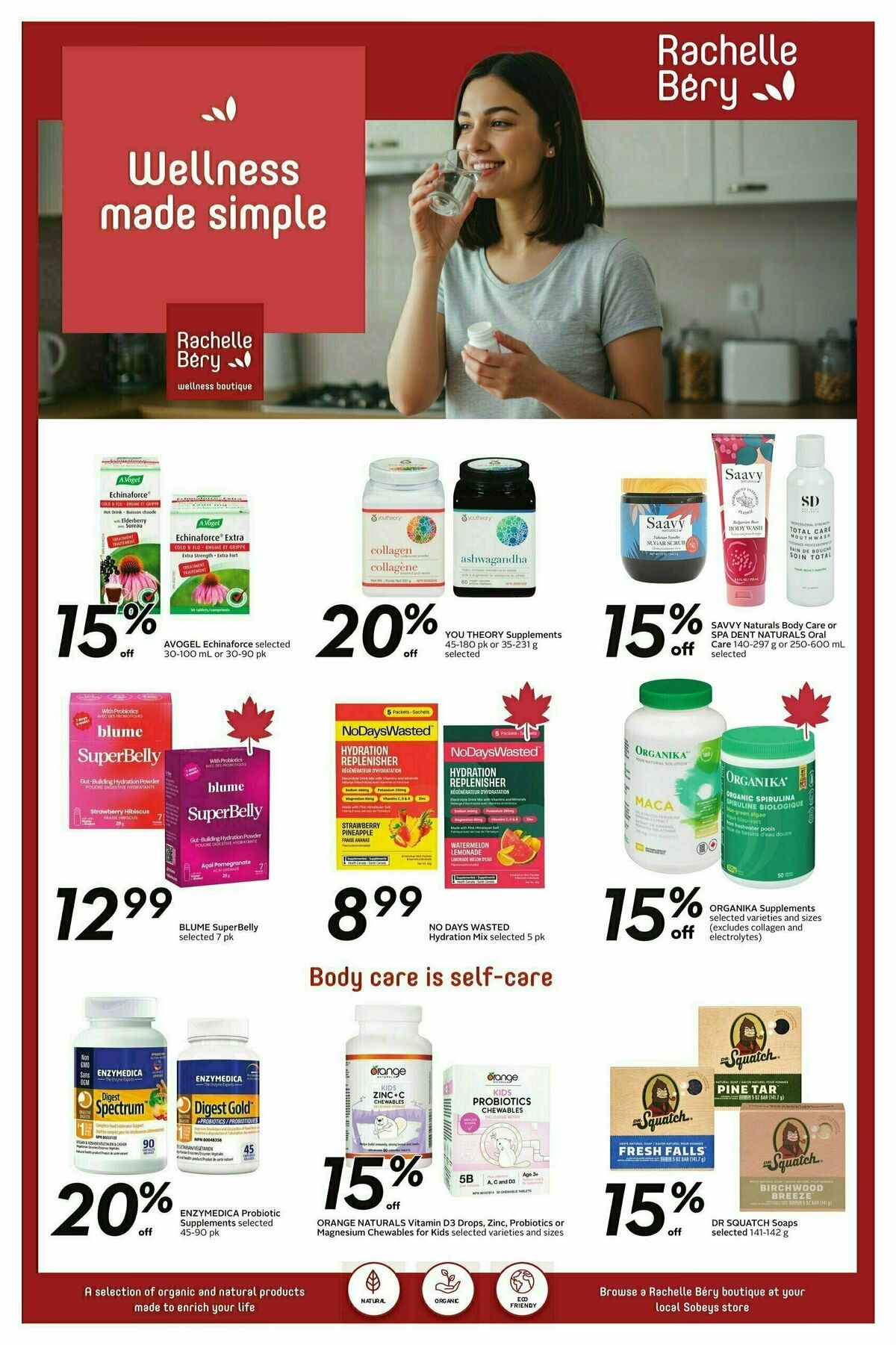 Sobeys Wellness Flyer from August 14