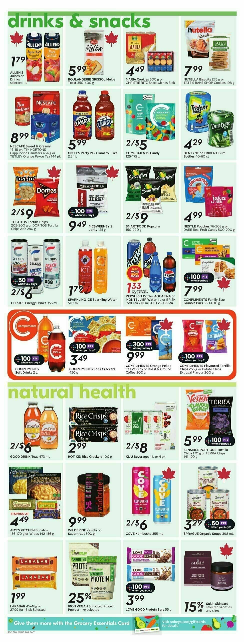 Sobeys Flyer from August 14