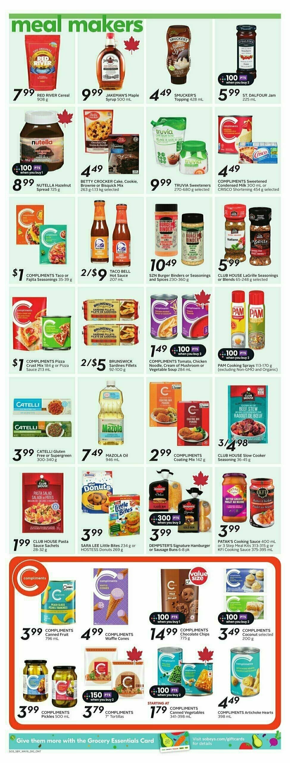 Sobeys Flyer from August 14