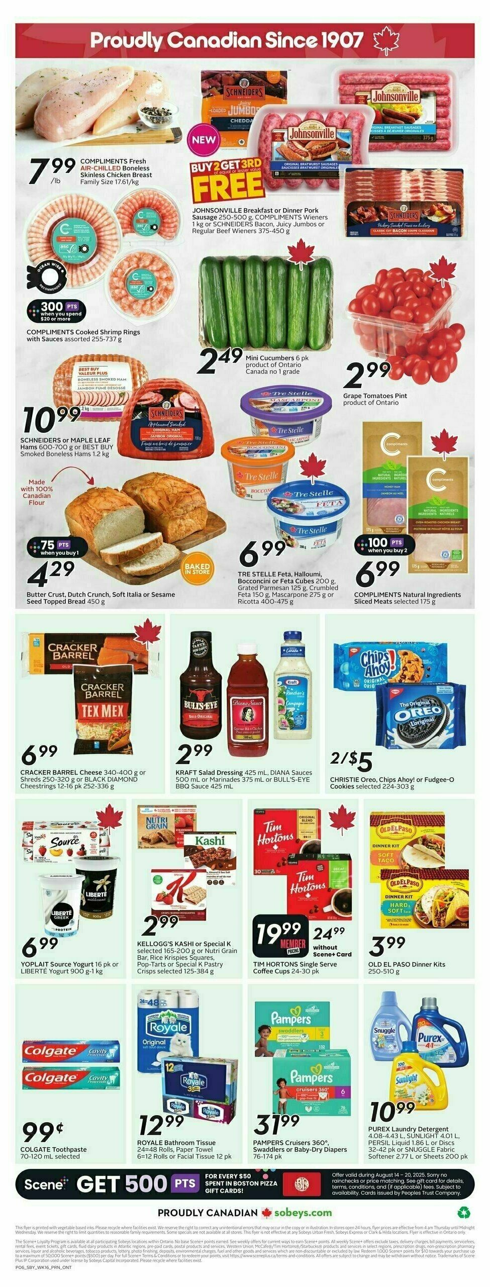 Sobeys Flyer from August 14