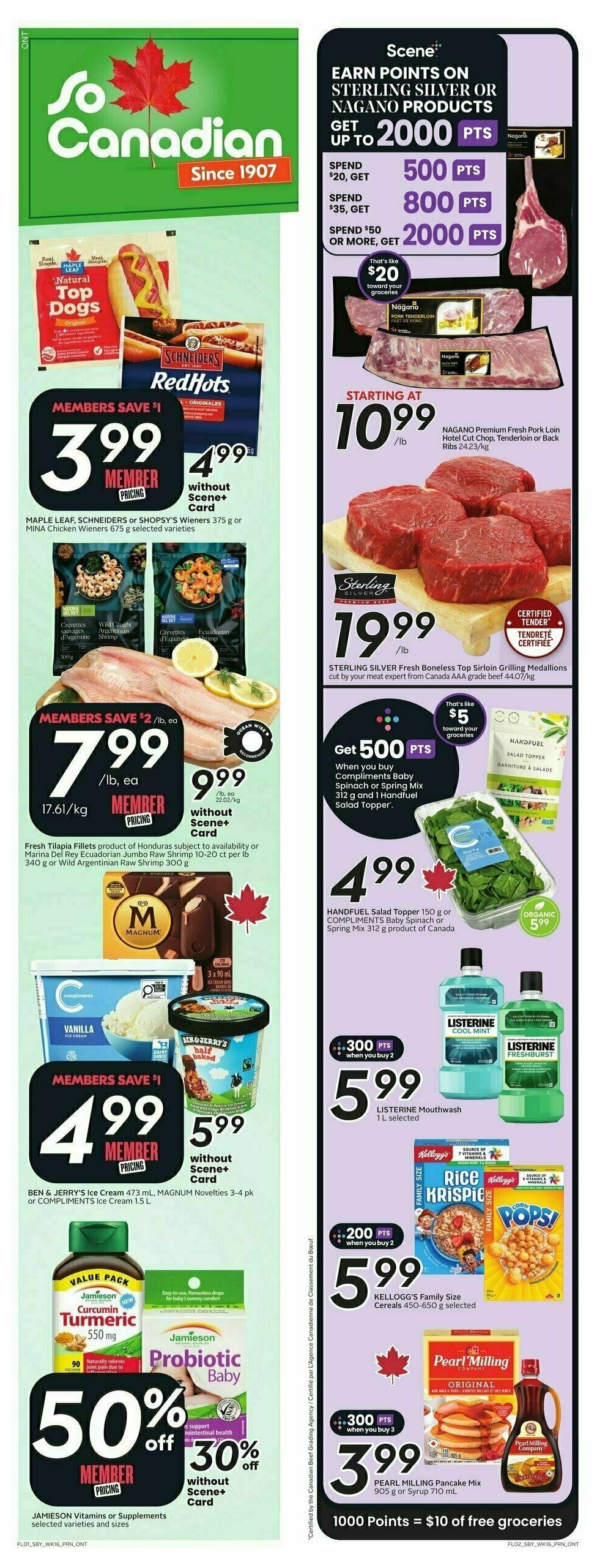 Sobeys Flyer from August 14
