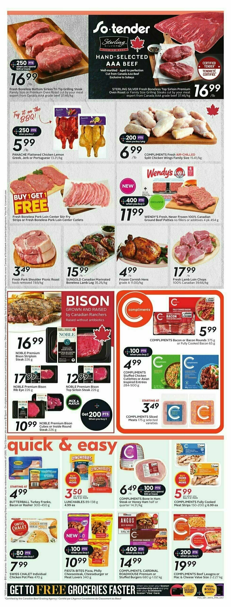 Sobeys Flyer from August 14