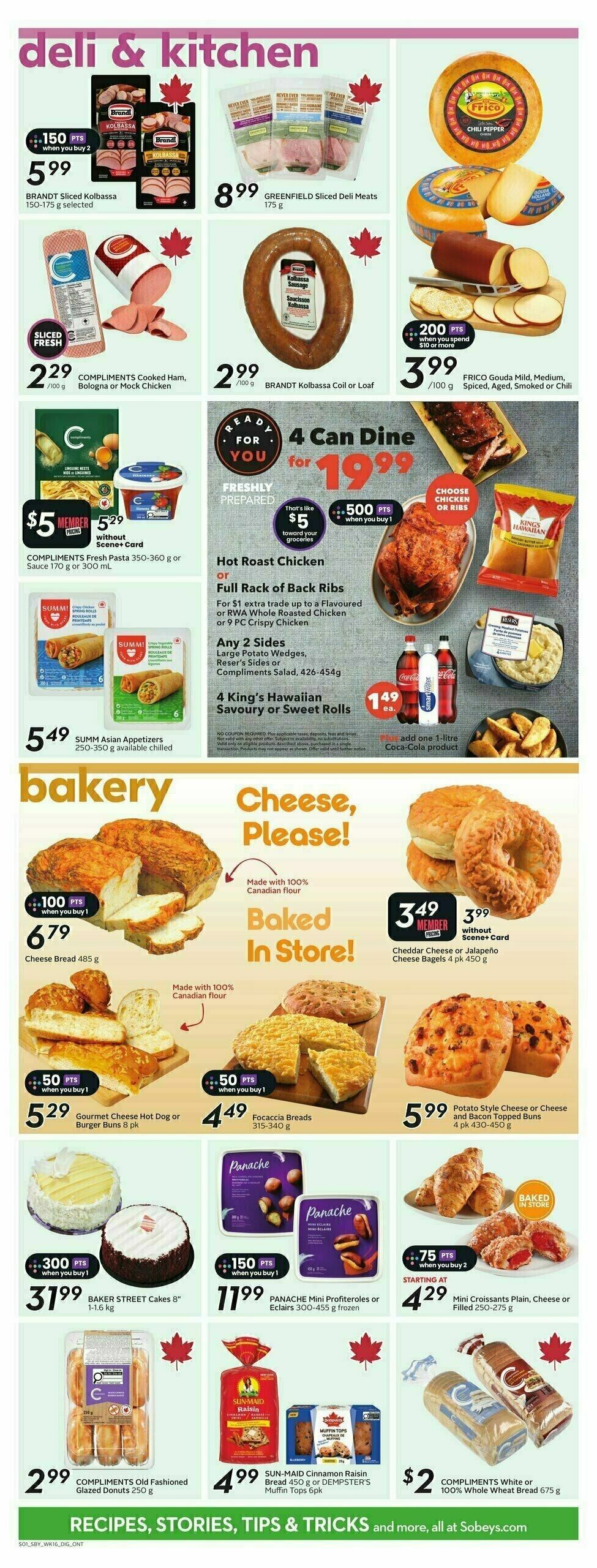 Sobeys Flyer from August 14