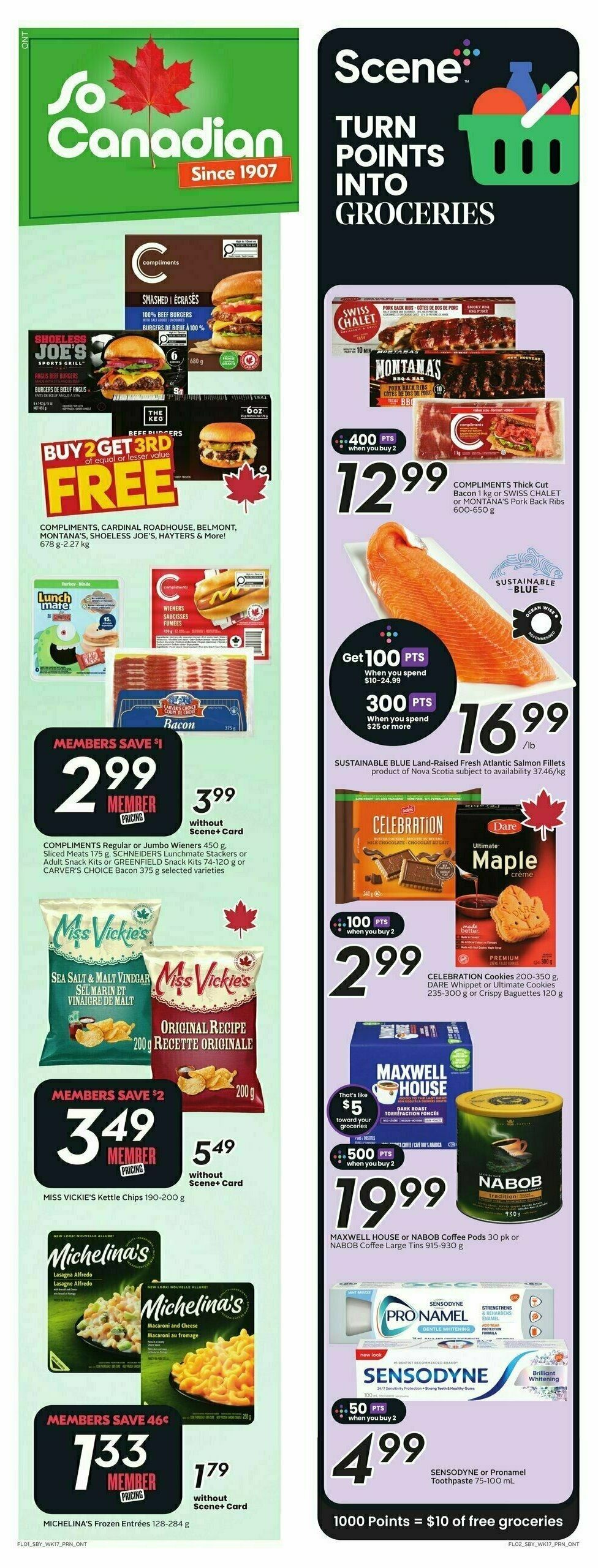 Sobeys Flyer from August 21