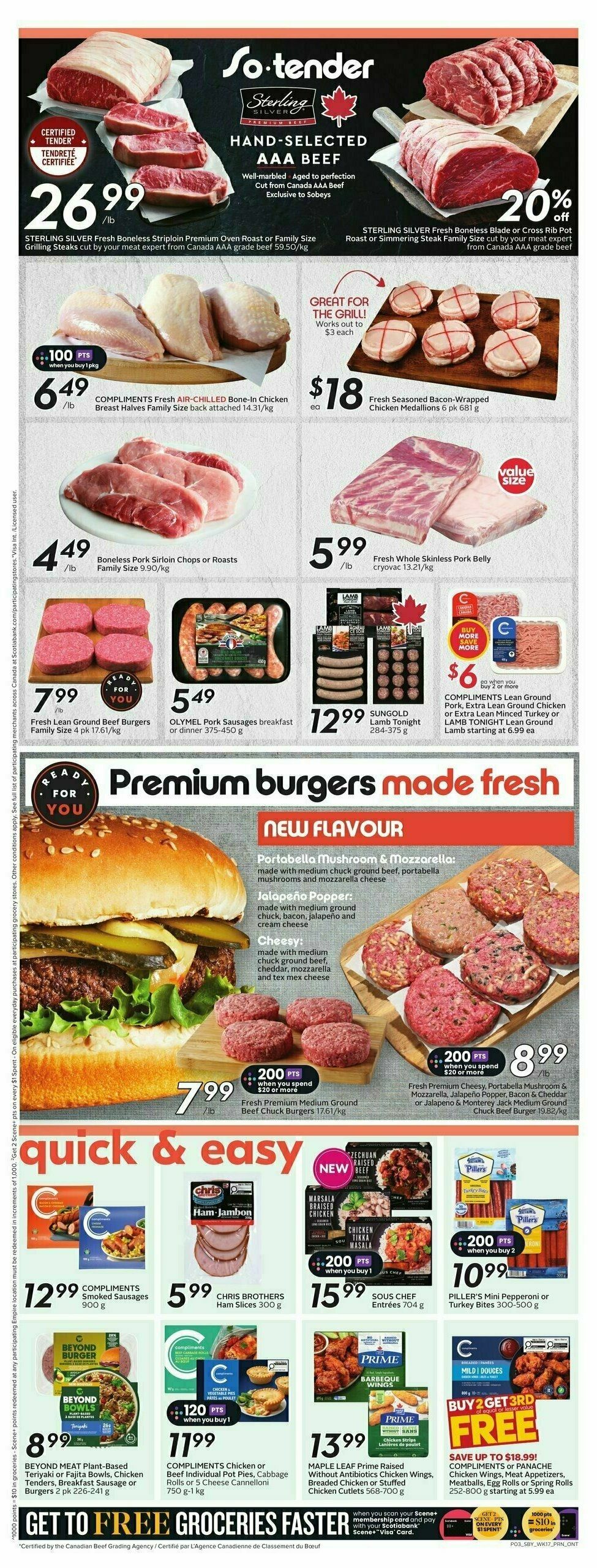 Sobeys Flyer from August 21