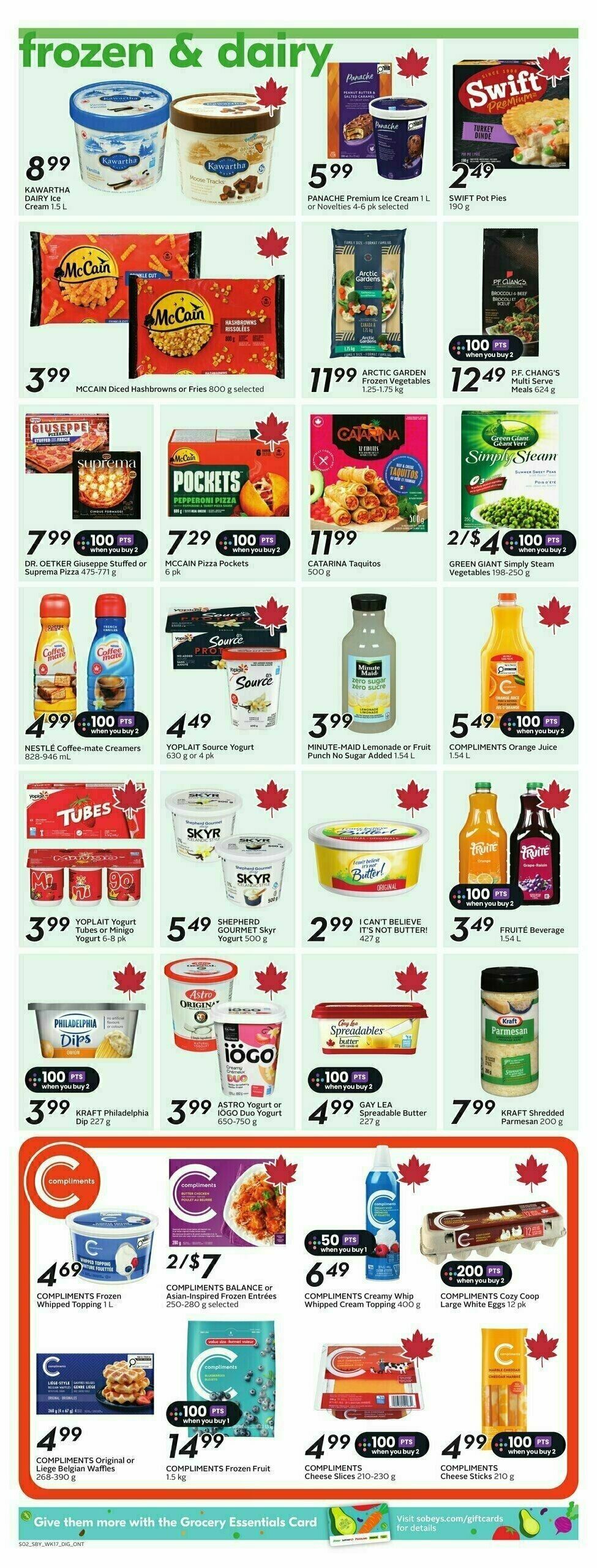 Sobeys Flyer from August 21