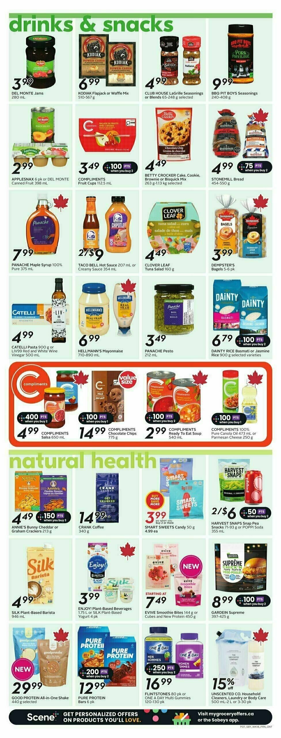 Sobeys Flyer from August 28