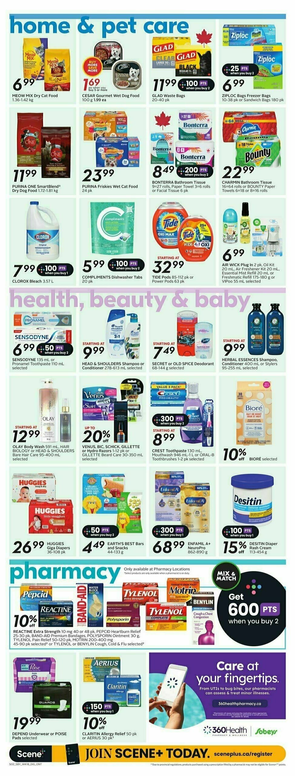 Sobeys Flyer from August 28