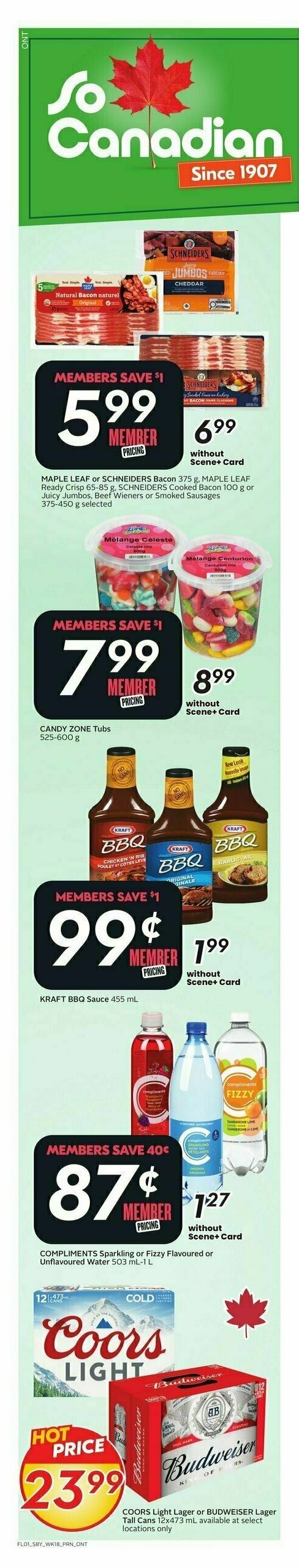 Sobeys Flyer from August 28