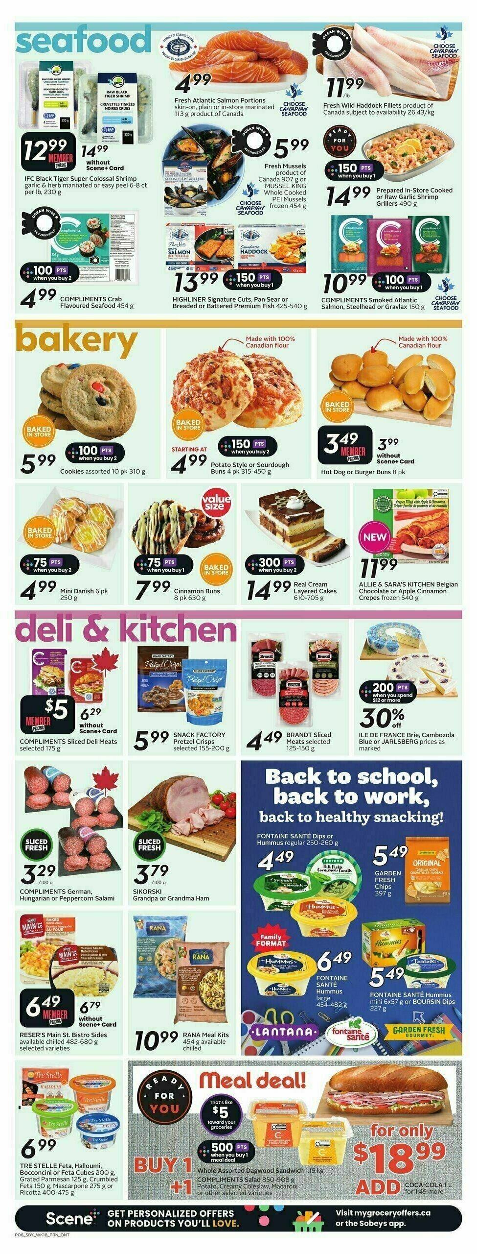 Sobeys Flyer from August 28