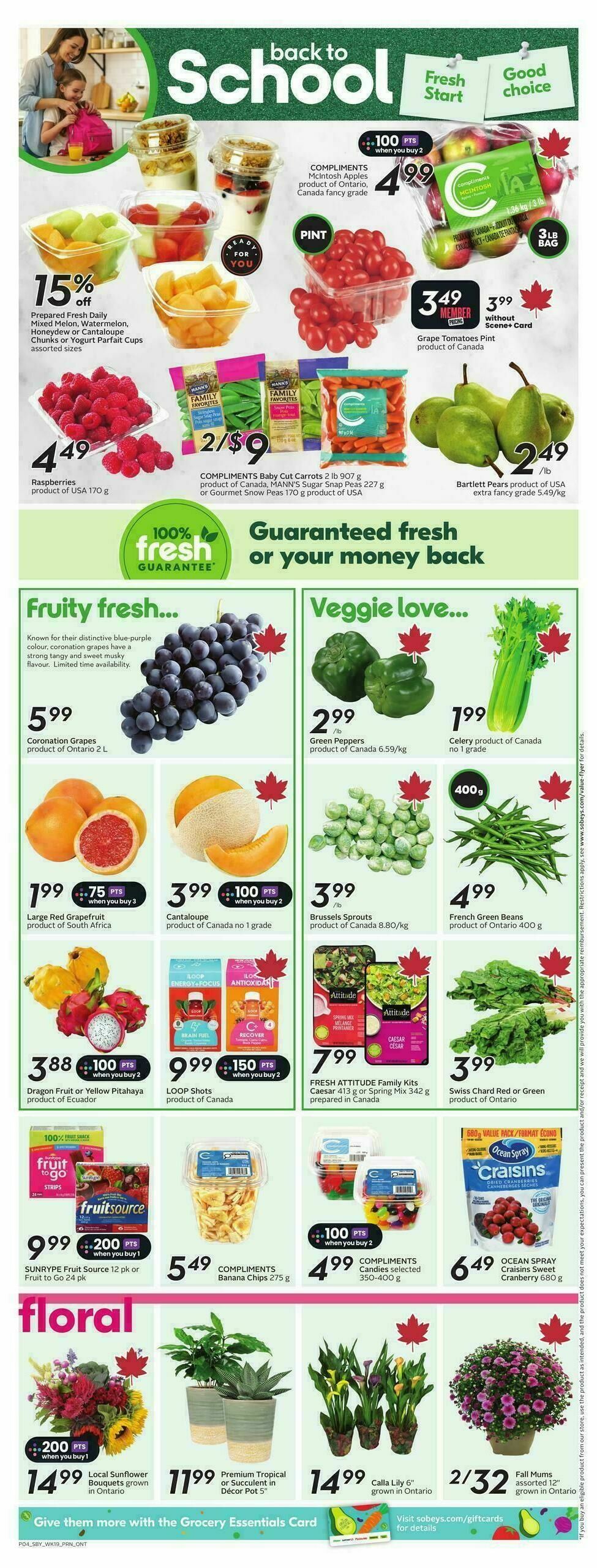 Sobeys Flyer from September 4