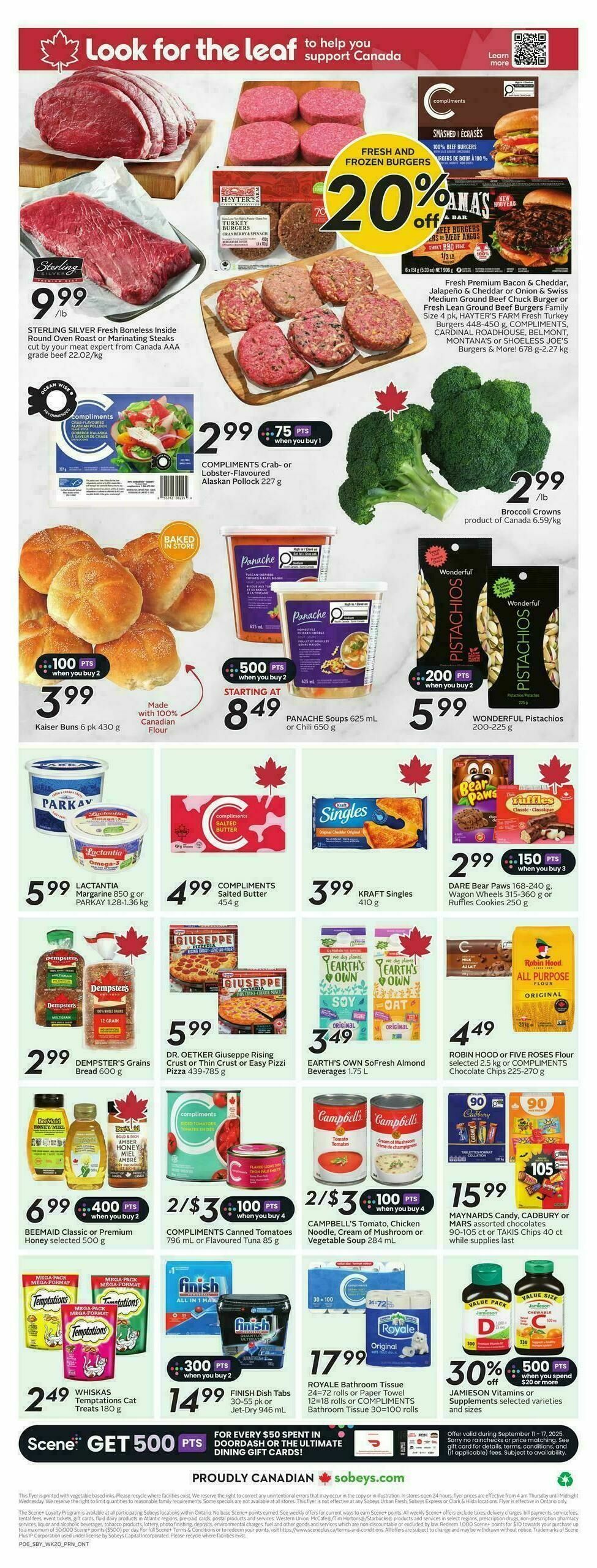Sobeys Flyer from September 11