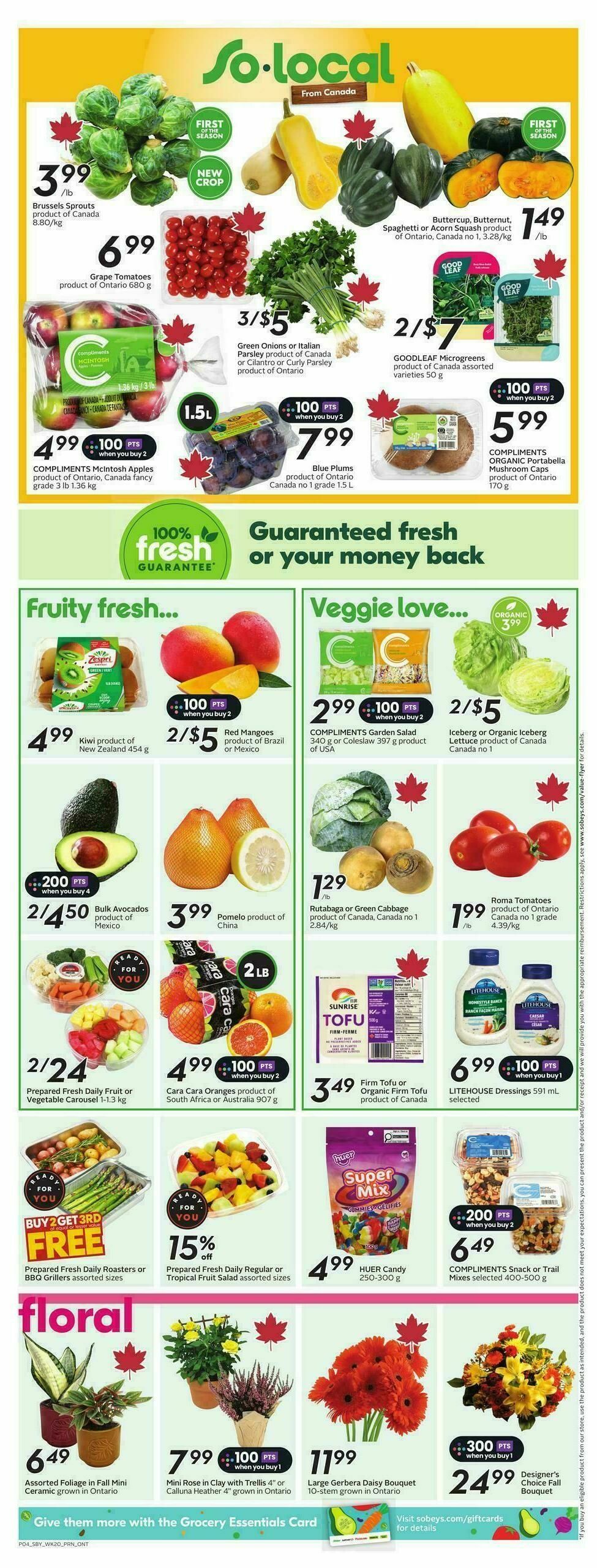 Sobeys Flyer from September 11