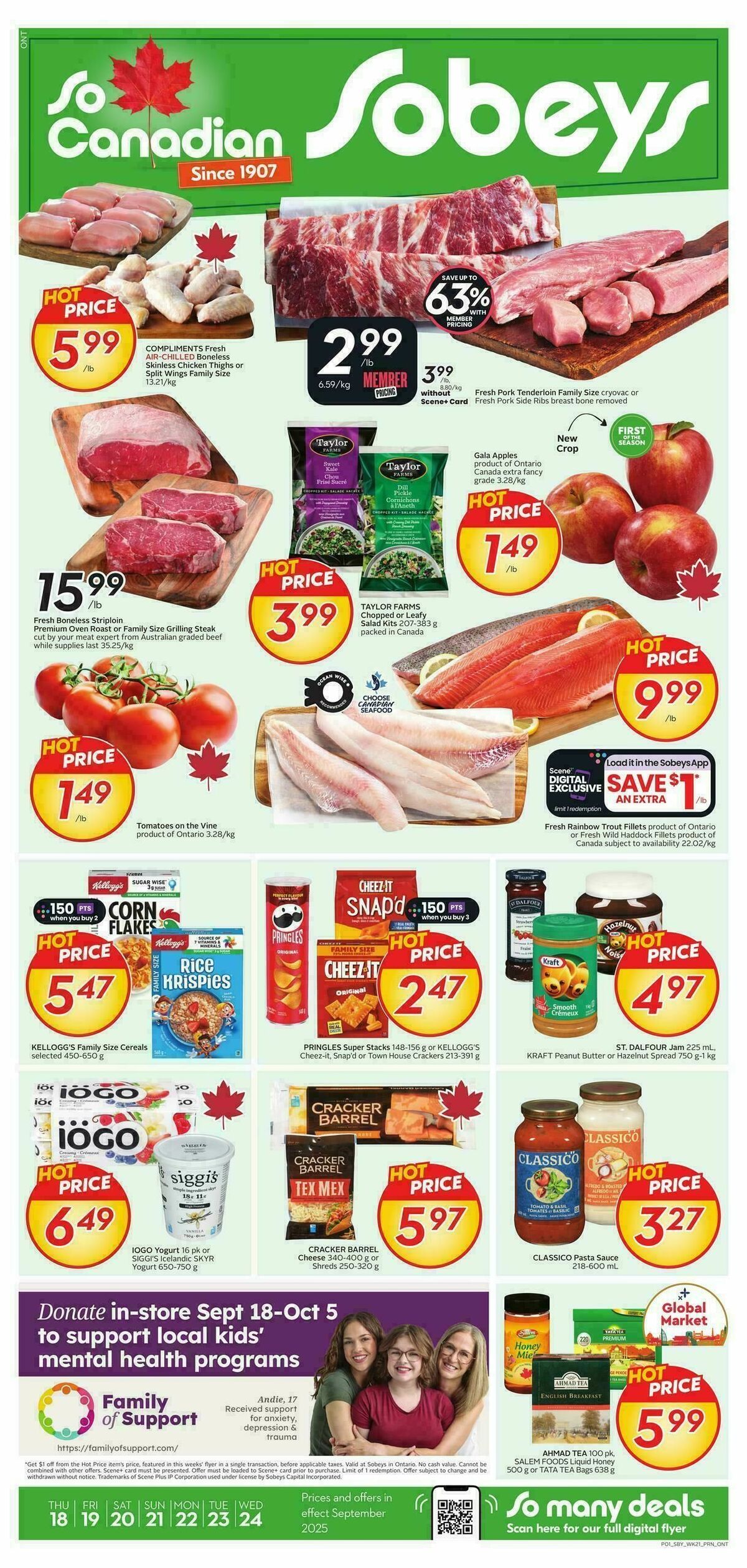 Sobeys Flyer from September 18