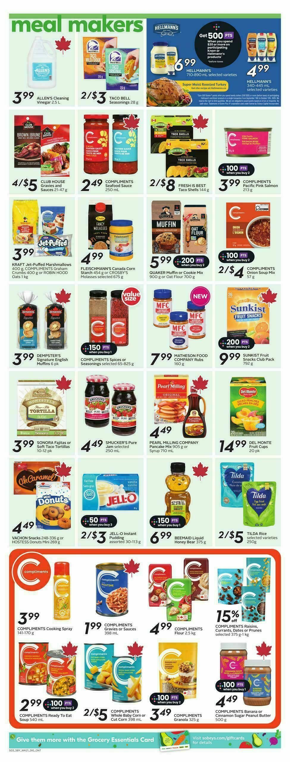 Sobeys Flyer from September 18