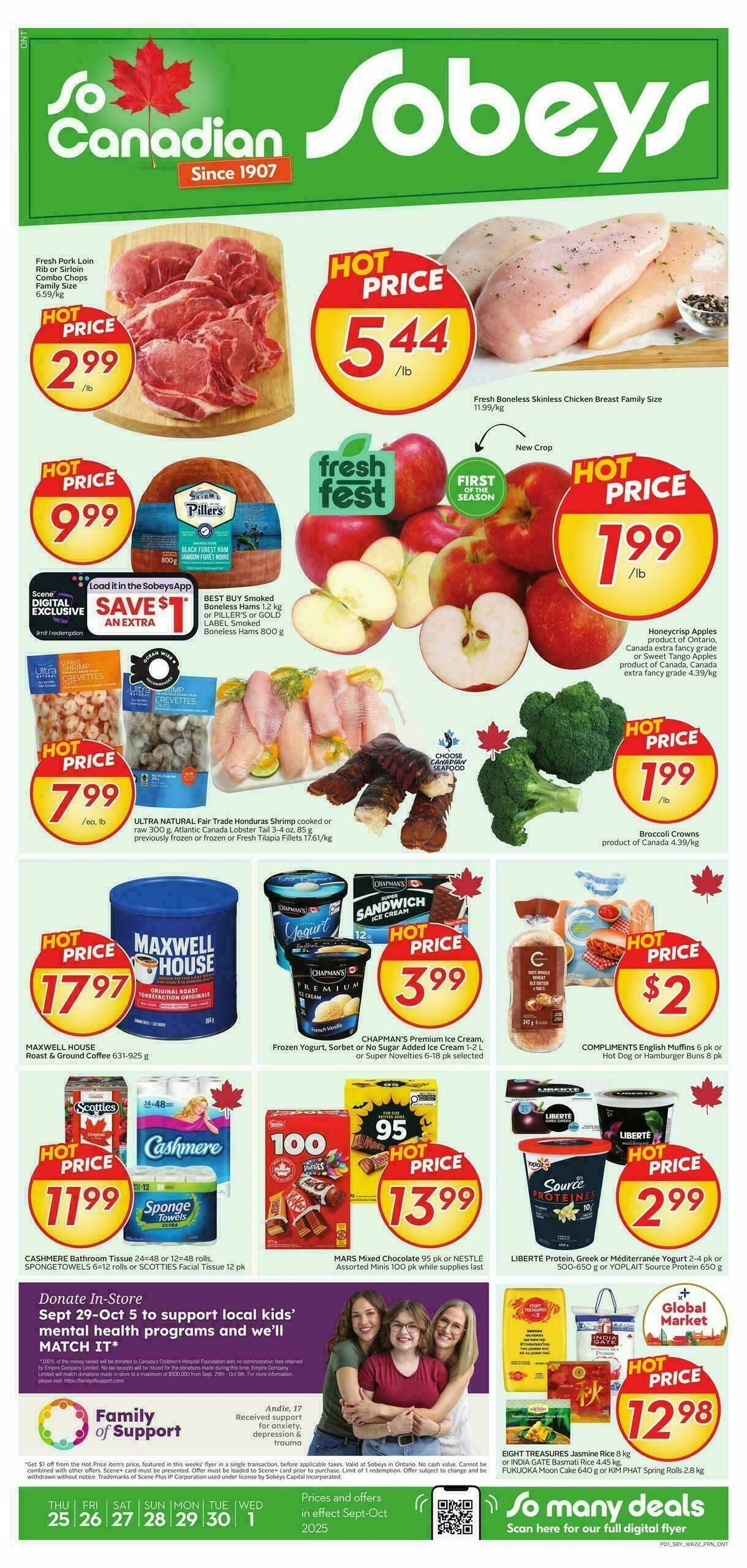 Sobeys Flyer from September 25