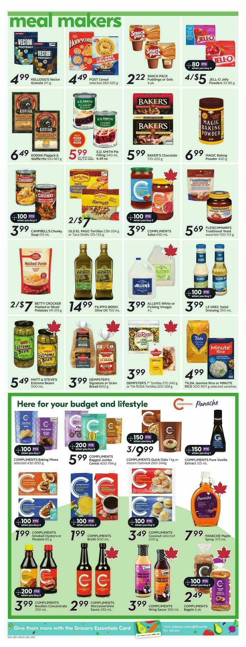 Sobeys Flyer from September 25