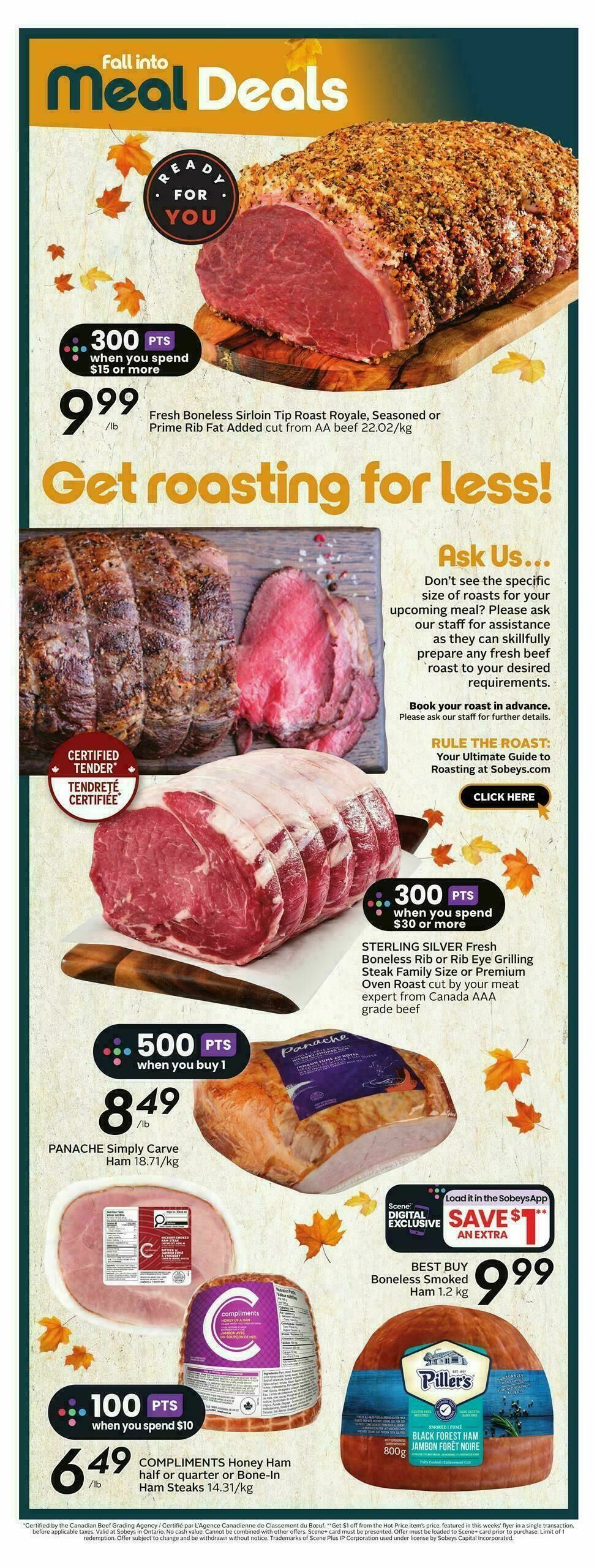 Sobeys Flyer from September 25
