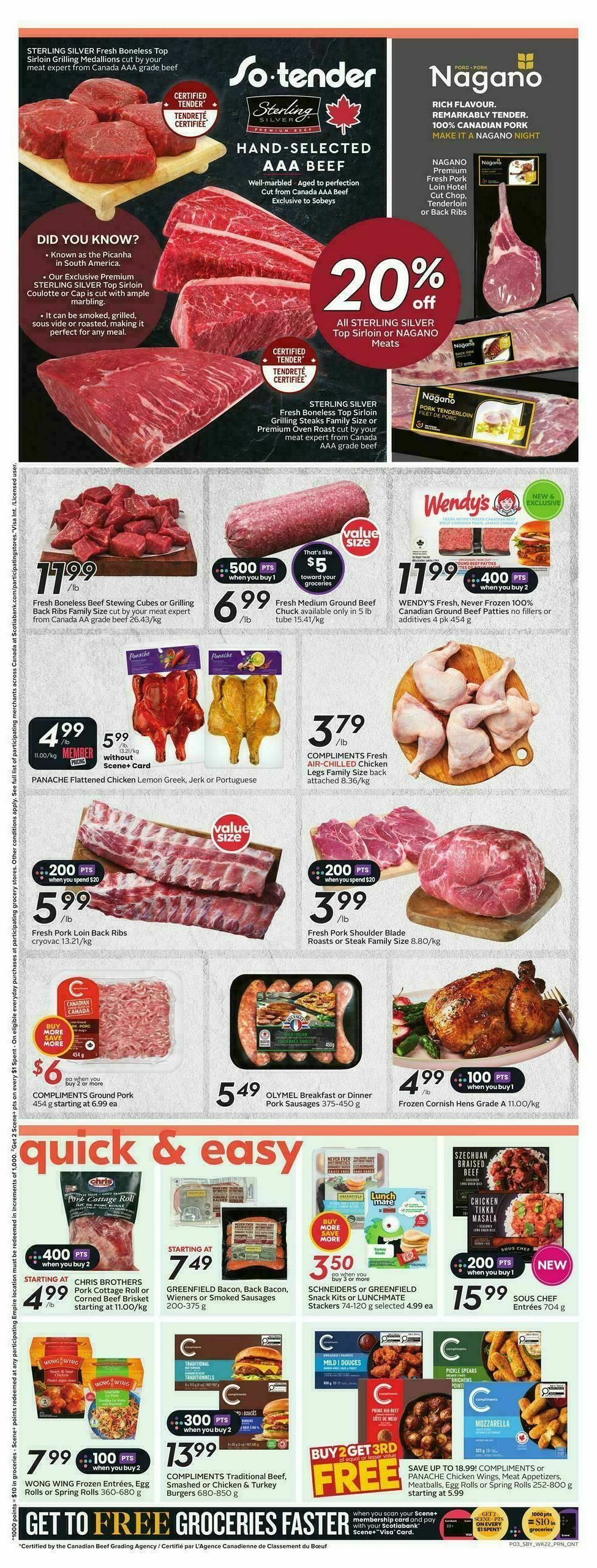 Sobeys Flyer from September 25