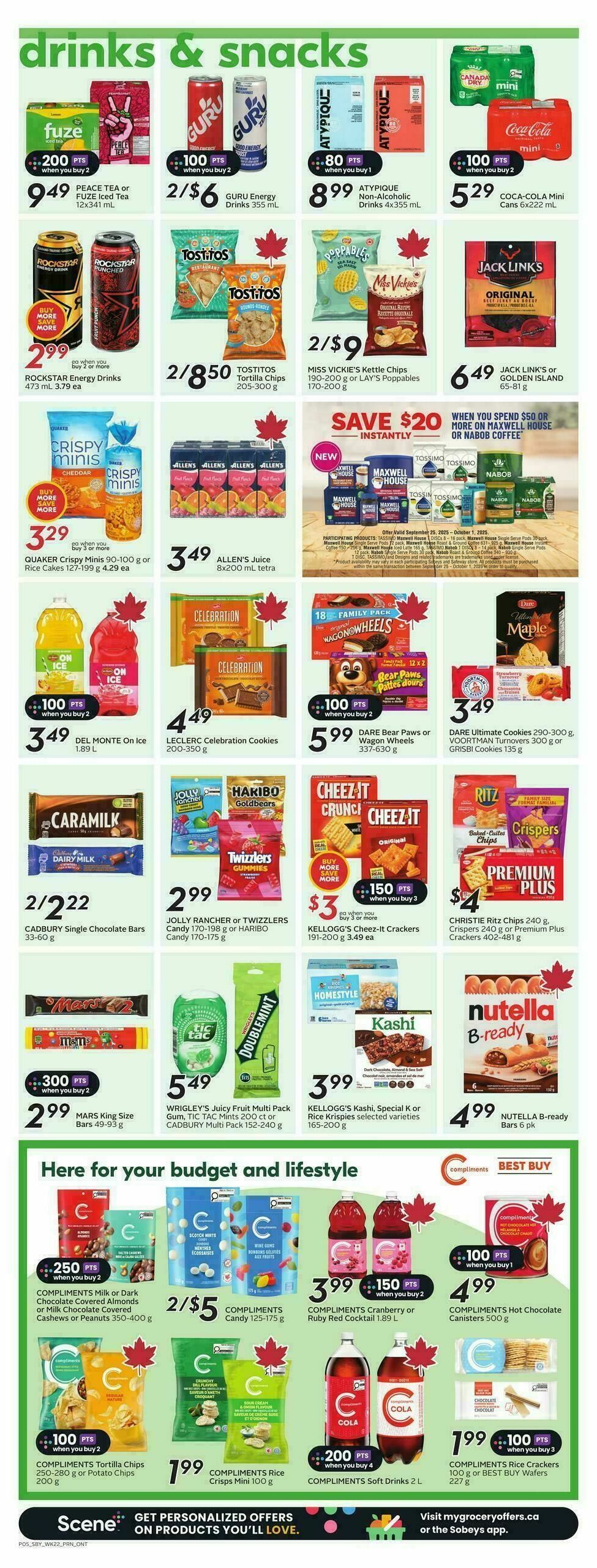 Sobeys Flyer from September 25