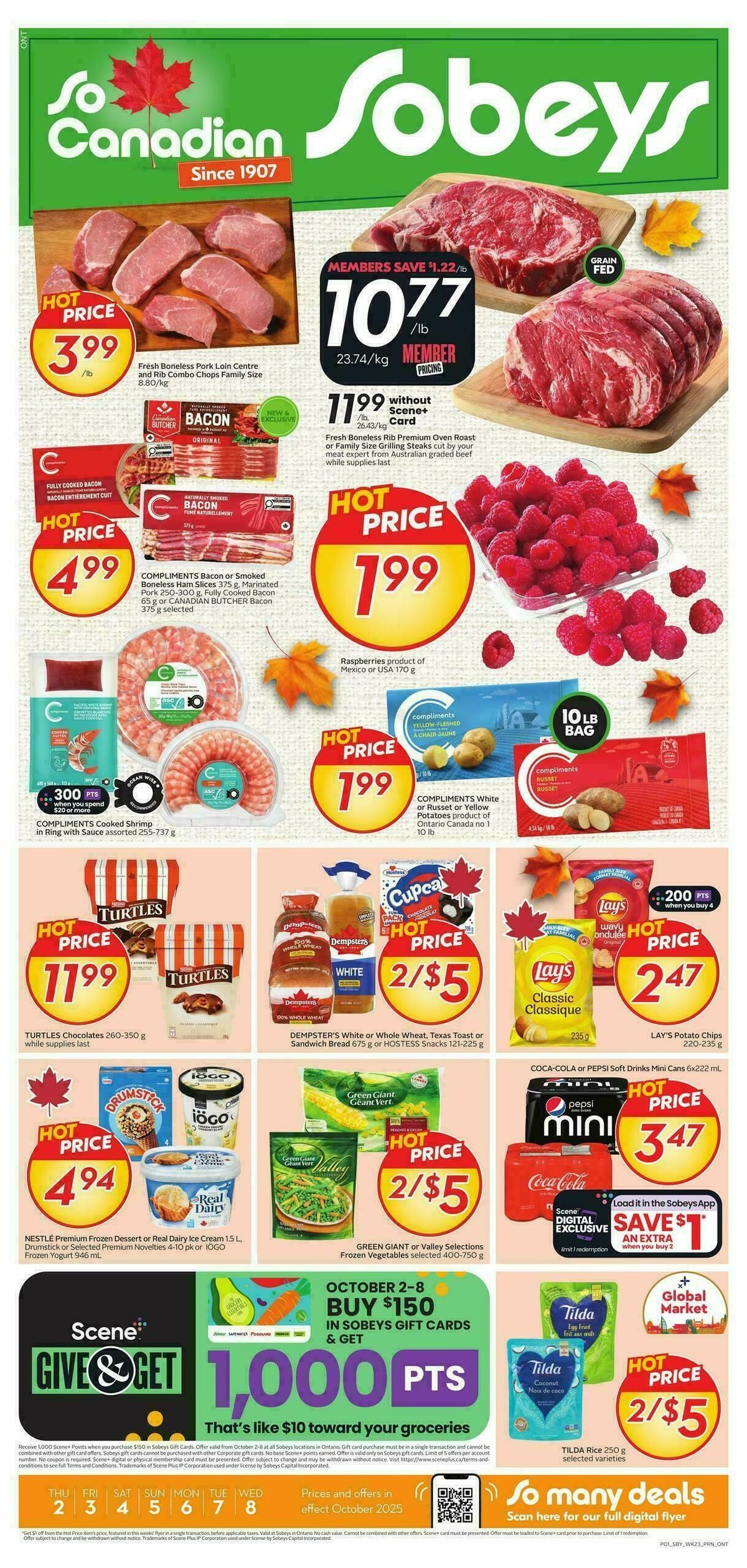 Sobeys Flyer from October 2