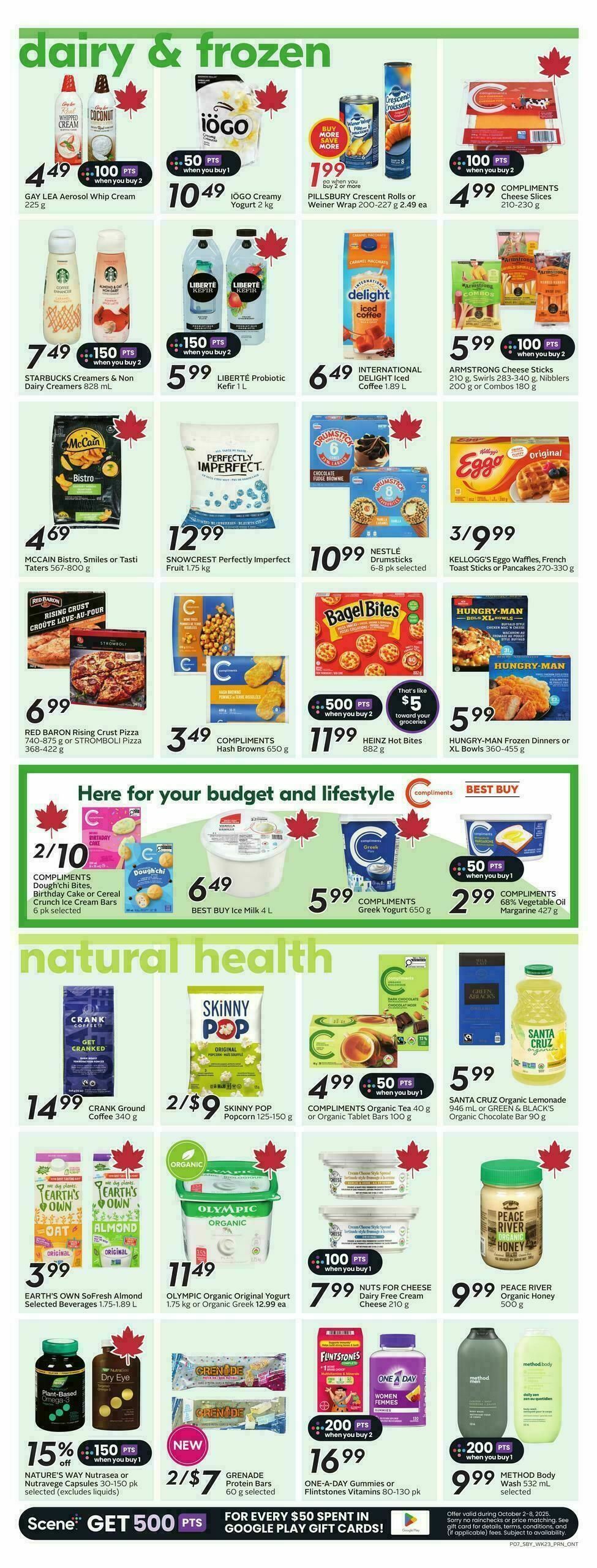 Sobeys Flyer from October 2