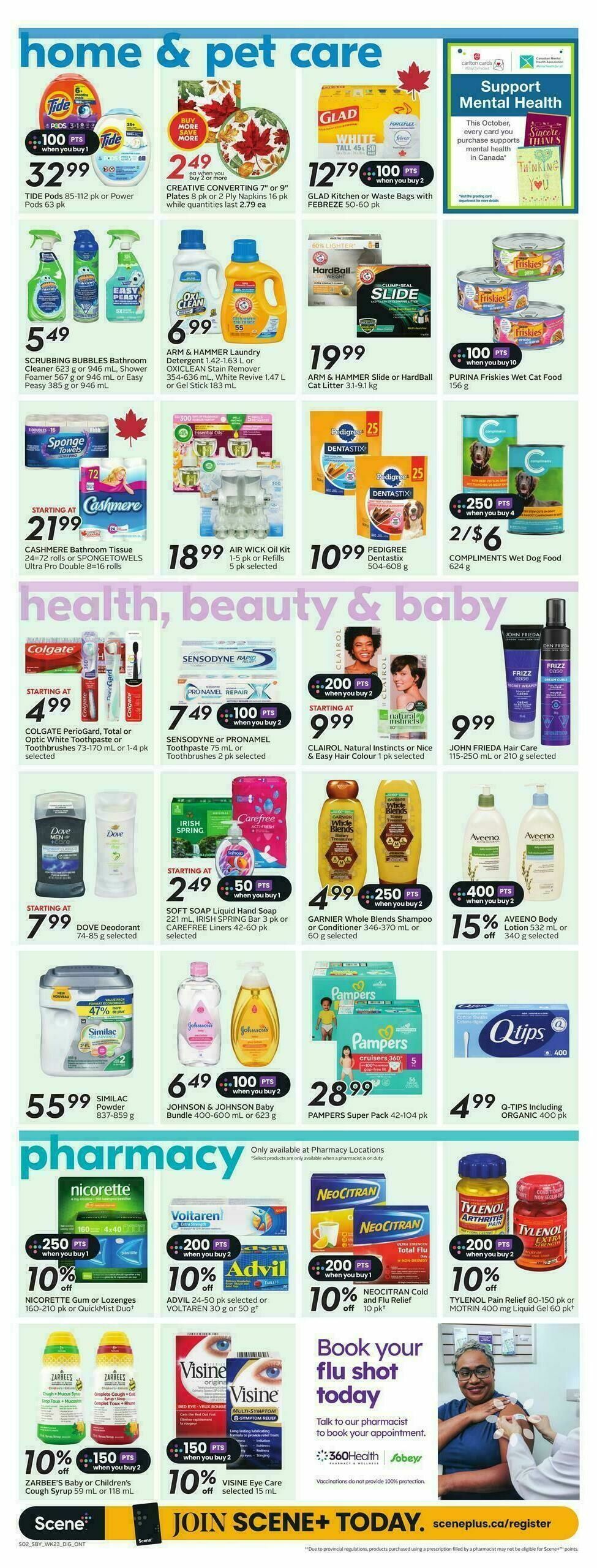 Sobeys Flyer from October 2