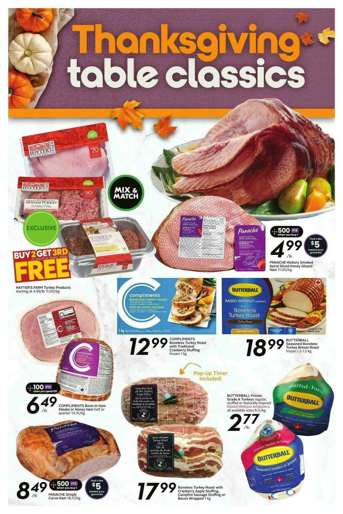 Sobeys Flyer from October 2