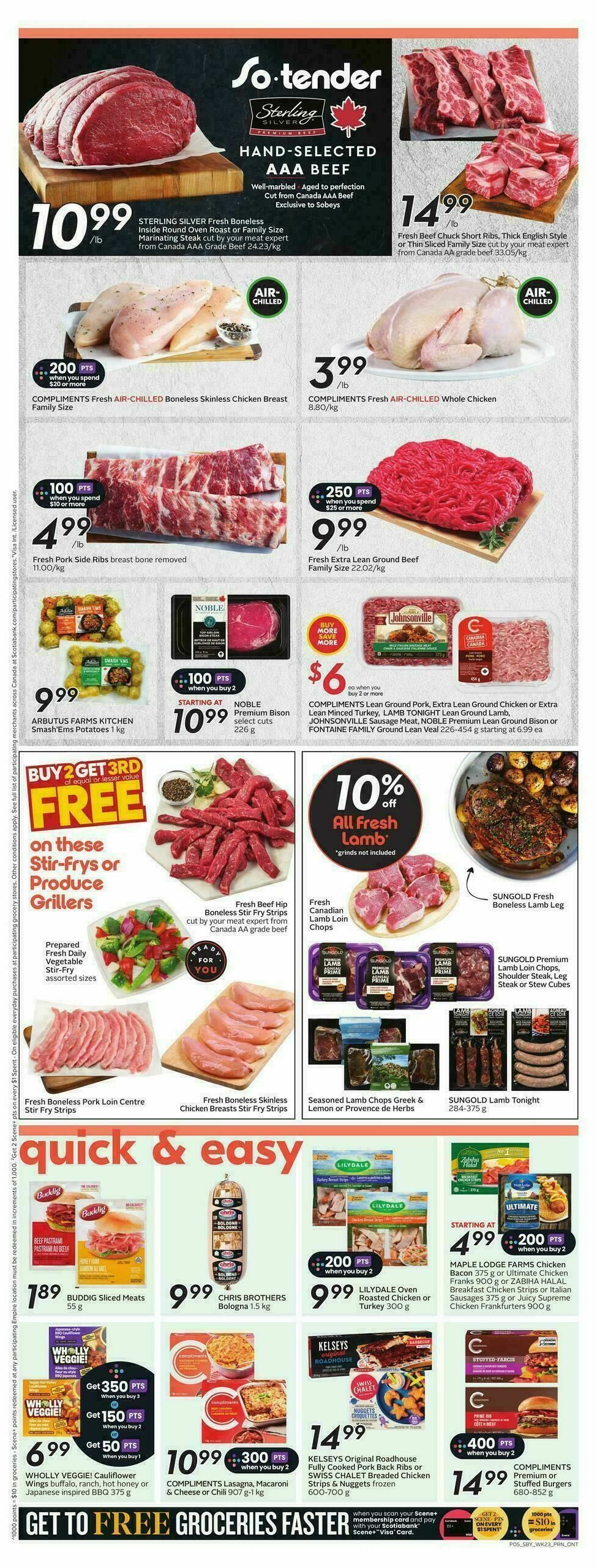 Sobeys Flyer from October 2