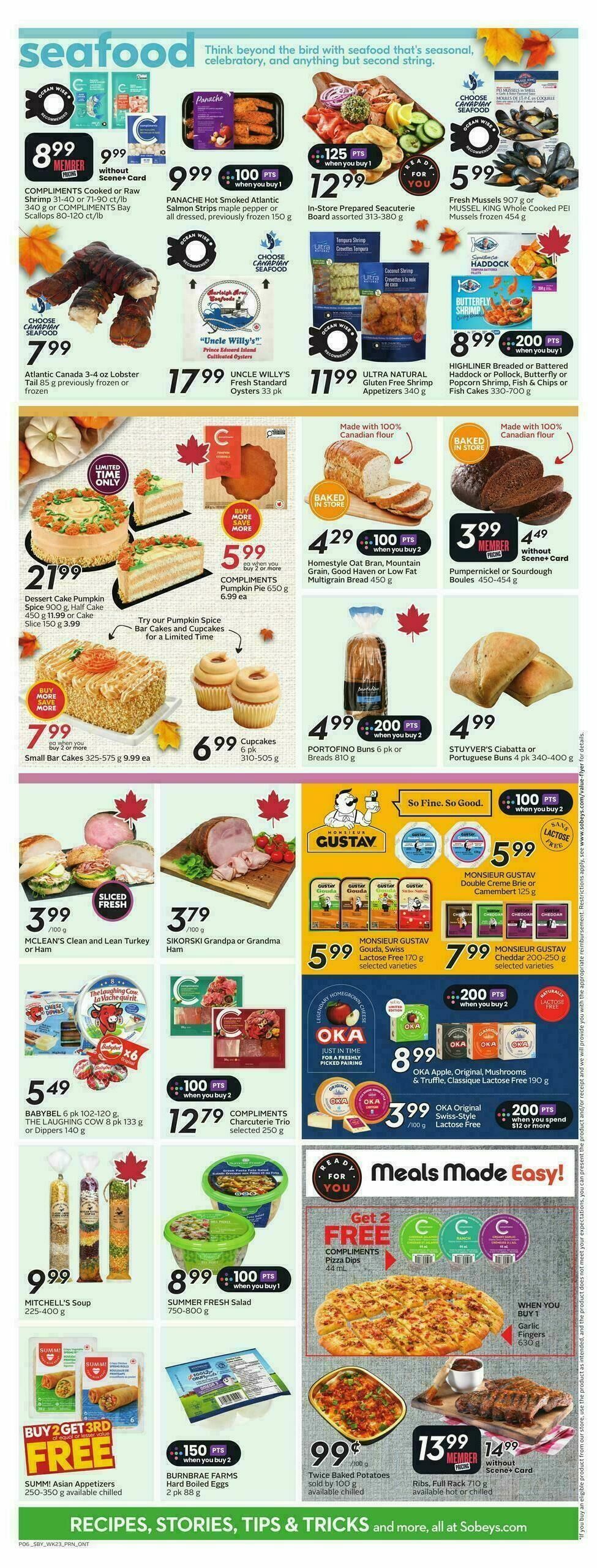 Sobeys Flyer from October 2