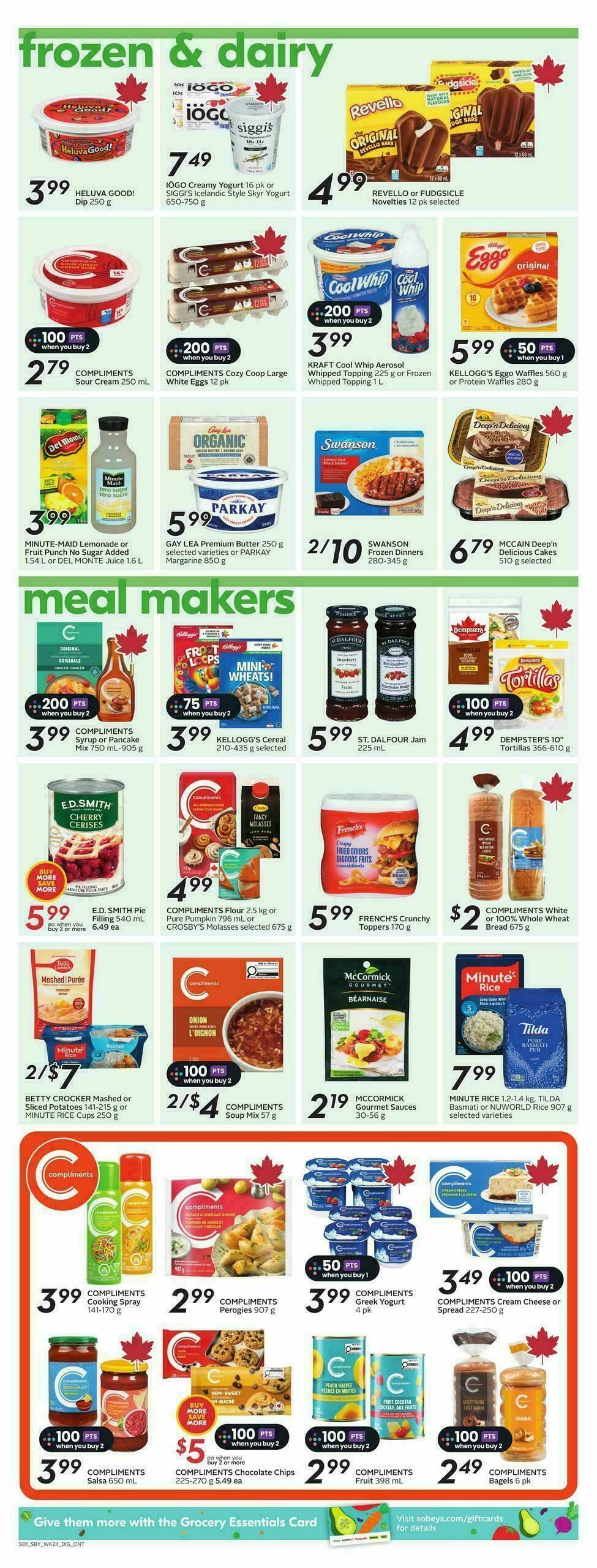 Sobeys Flyer from October 9