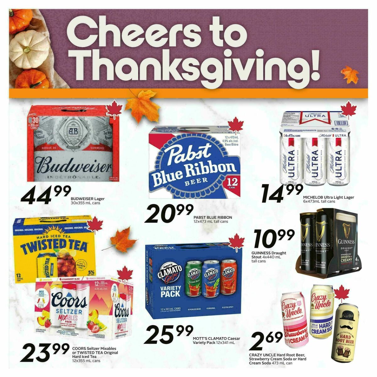 Sobeys Flyer from October 9